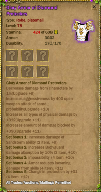 Diamond Protector Glory Armor