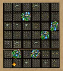 Dungeon Cells with the golden resources